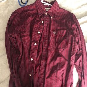 Men’s Abercrombie long sleeve button down